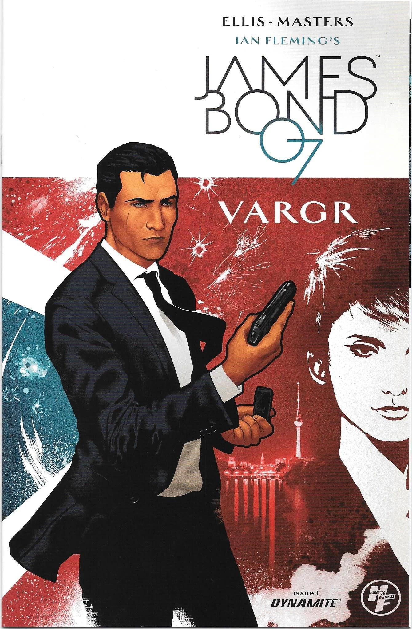 Pan James Bond 007 Series「静物画」カバーアート7冊 James Bond 007 #1 — Heroes & Fantasies